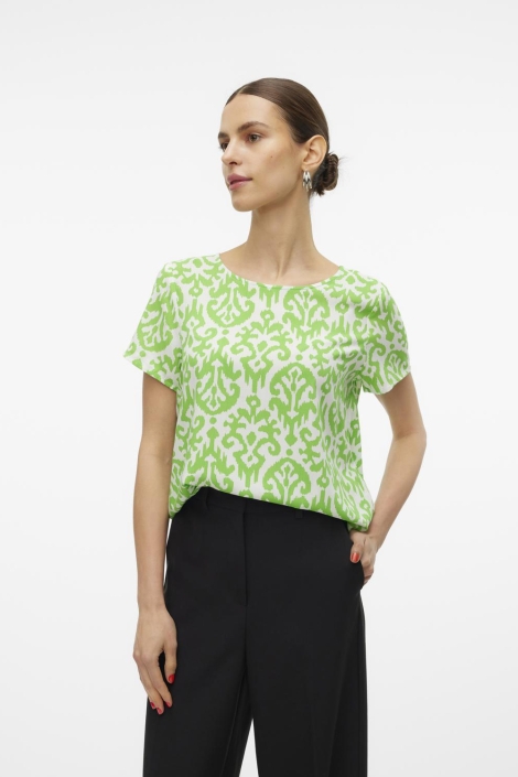 Vero Moda vmeasy joy s/s top wvn ga